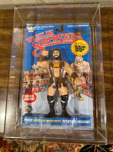 LJN WWF MOC Hercules Hernandez Wrestling Superstar...