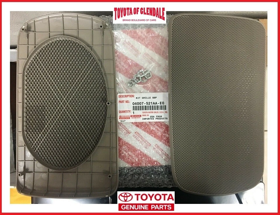 Toyota Rear Speaker Covers Trim for sale | eBay