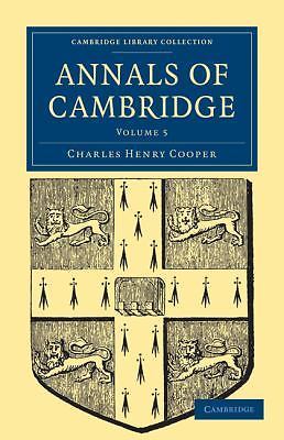 Annals of Cambridge Cooper Paperback Cambridge University Press Volume 5