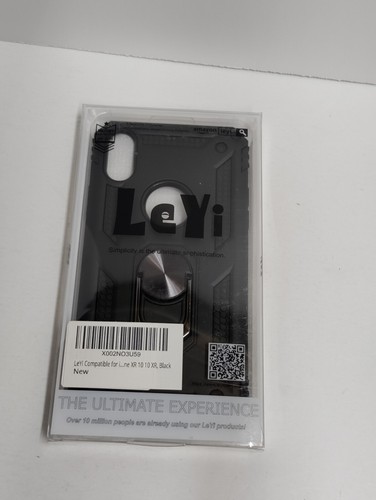 Leyi Case For Apple iPhone XR (6.1") Black Best Quality Angle Adjustment - Picture 5 of 5