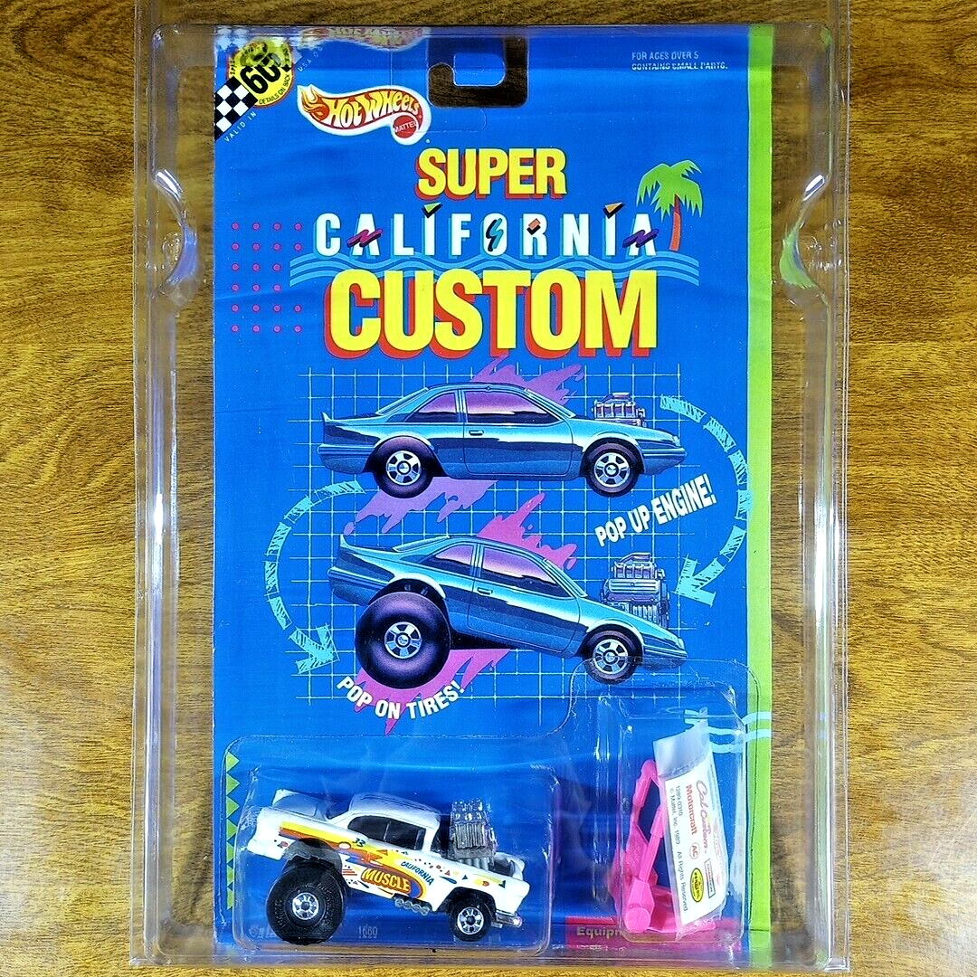 Hot Wheels Super California Custom Catalina Cruz White Malaysia