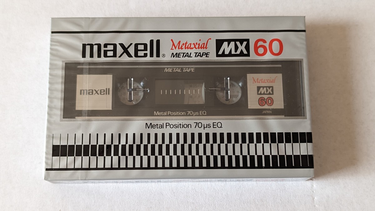 Maxell MX 60 New Japan 1psc 1980 | eBay