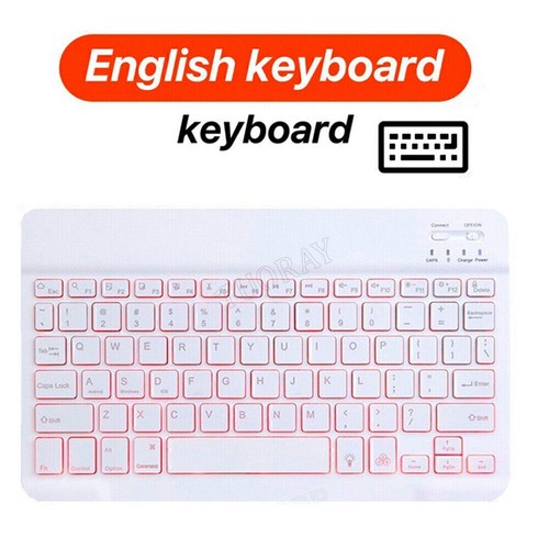 Touchpad/Backlit/Bluetooth Keyboard For iPad 5/6/7/8/9/10th Air 3 4 5 6th 2024 - Picture 90 of 127