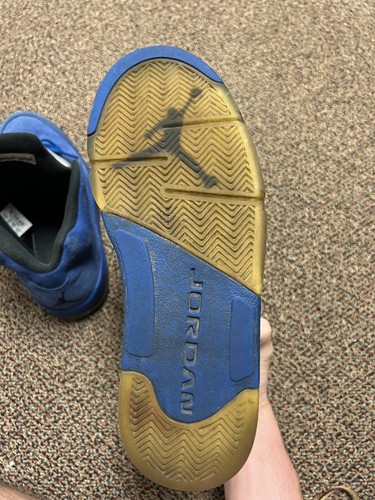 Nike Air Jordan Retro V 5 "Royal Blue Suede" Men's US 136027-401 Size 9.5 Men - Picture 21 of 22