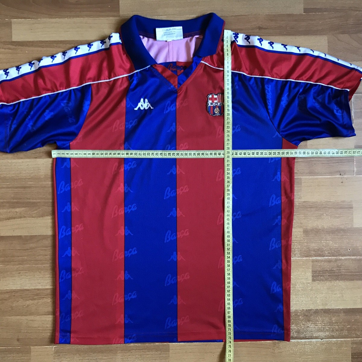BARCELONA 1992 1995 HOME FOOTBALL SHIRT SOCCER JERSEY KAPPA | eBay