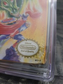 Dragon Warrior Nintendo NES CGC 8.0  FACTORY SEALED 