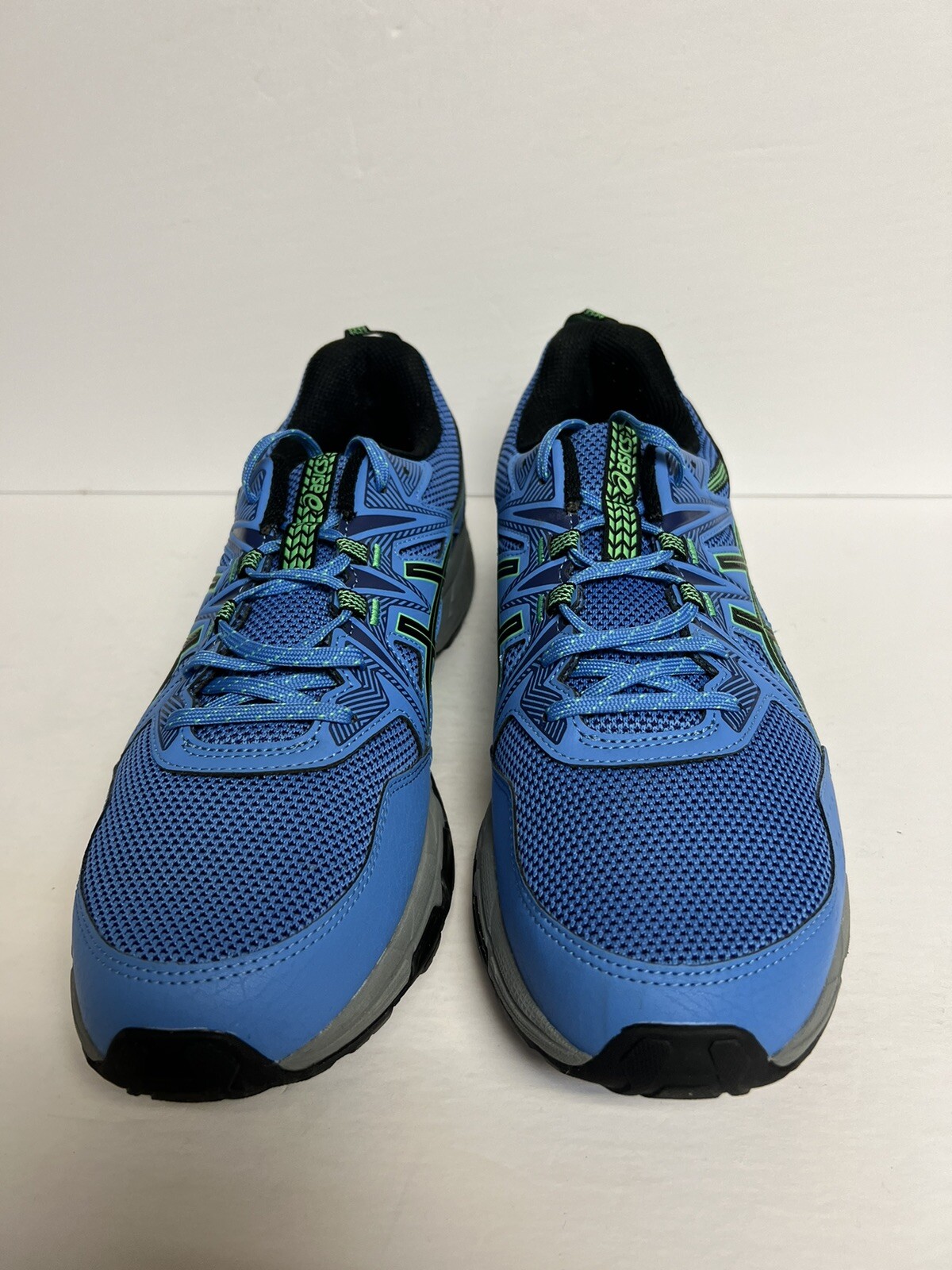 ASICS Mens Gel Venture 8 Trail Running Shoe Blue Size… Gem