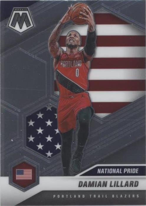 2020-21 Panini Mosaic - Damian Lillard #246 - 1 of 2