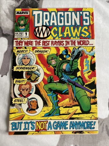 Dragons Claws by Marvel comics issued number one mercy dragon scavenger digit