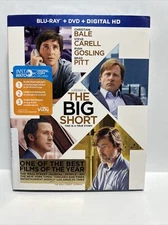 The Big Short (Blu-ray / DVD  2015) - With Slipcover