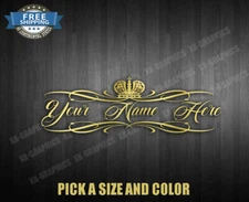 Custom TATTOO Windshield Decal Car Truck SUV Window Sticker Banner JDM Muscle #P