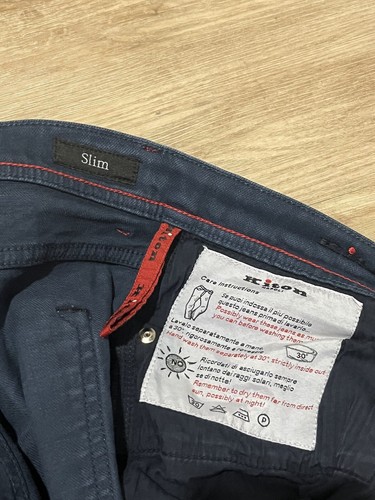 Kiton Napoli Slim Denim Jeans Size 38 Made in Italy 98% Cotton - Bild 7 von 7