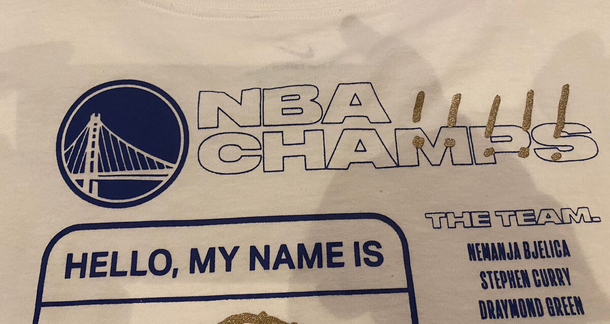 Golden State Warriors Nike 2022 NBA Finals Champions Roster T-Shirt - White