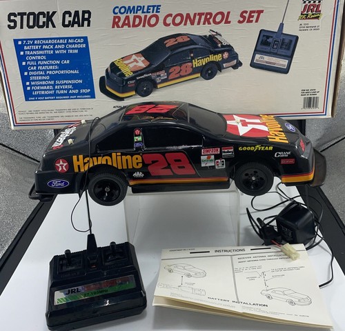 1988 JRL Radio Control Dale Jarrett Havoline NASCAR Stock Car 1/10th 17” WORKS!