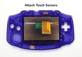 Game Boy Advance LAMINATED IPS Kit Backlit  V5 3.0 NO SOLDER + Shell Gameboy GBA