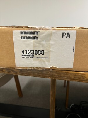 Rittal 4123000 Brand new Steel Print Pocket F/900MM PS/ES Door