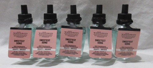White Barn Bath & Body Works Wallflower Nachfüllbirne 5er-Set SÜSSESTER SONG