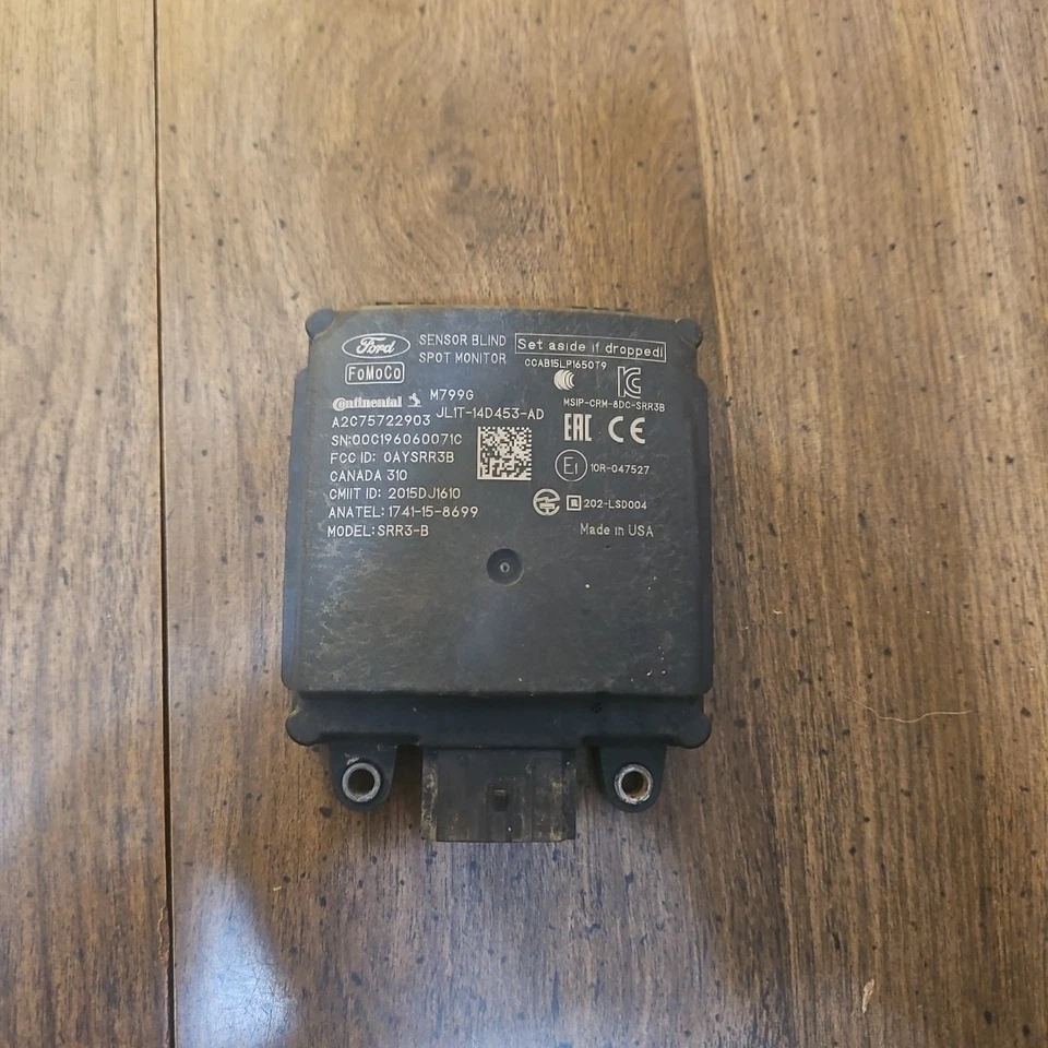 2018-2021 FORD EXPEDITION REAR RIGHT SIDE BLIND SPOT RADAR SENSOR MODULE OEM - Image 3 of 4