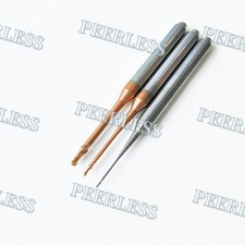  2.0  1.0  0.6 Uncoated Dental Roland Milling Burs CAD CAM Zirconia Cutting Bur