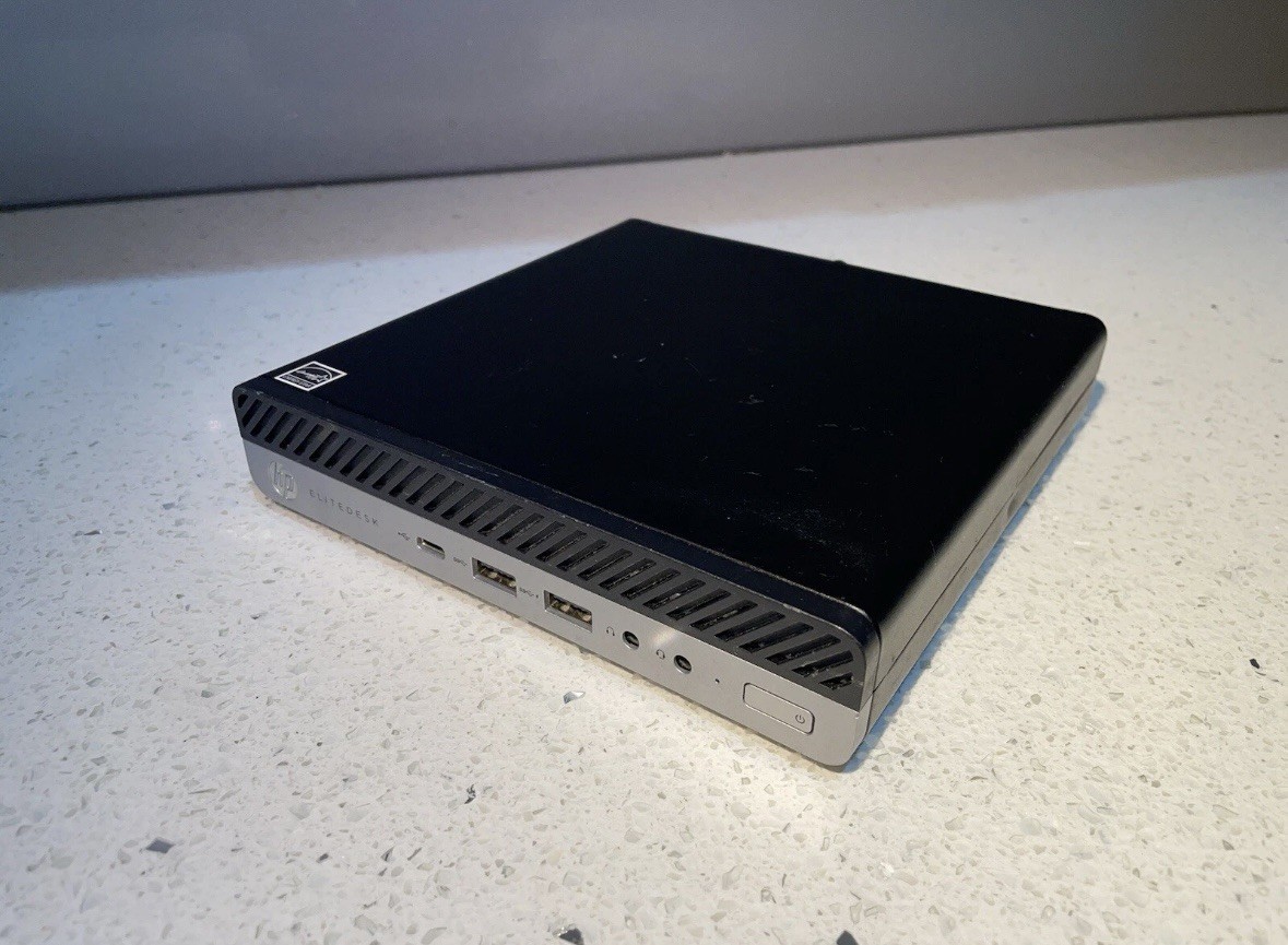 HP EliteDesk 800 G4 DM 35W Mini |i5 8500T CPU@2.11GHz | 8GB RAM