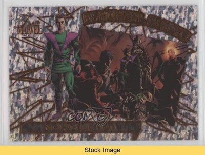 2023 Flair Marvel Canonical Blasts Fantastic Four Molecule Man #CF7 READ 1f3x