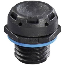 Wiska 10103264 EVPS 12 HF Shockproof Screw Cap M12 Plastic Black RAL 9005 1