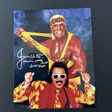 JImmy Hart WWE WCW Autograph 10 X 8 Photo Coa