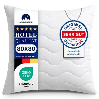 Gentle North Kopfkissen Hotelqualität flauschig gut gefüllt allergikergeeignet