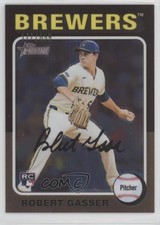 2024 Topps Heritage High Number Rookies Chrome 177/699 Robert Gasser #688 15fy