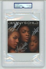 Destiny's Child ~ Signed Autographed Destiny Fulfilled Beyonce Knowles ~ PSA DNA