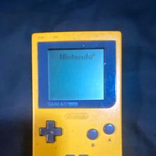 Nintendo Game Boy Pocket Mgb-001 Yellow Handheld Console W Donkey Kong Land Iii Nintendo Game Boy Pocket Mgb-001 Yellow Handheld Console W Donkey Kong Land Iii