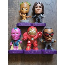 Marvel Avengers McDonald's Happy Meal Toys Groot Winter Soldier Falcon