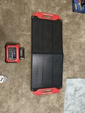 Harbor Fright Power Generator Portable Power Station with Solar Panel