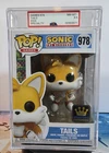 Funko Pop! Sonic The Hedgehog Tails #978 Funko Exclusive PSA 8.5 Near Mint