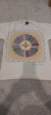 Vintage Branson Missouri Best T-Shirt  Quilting Sewing Tee Single Stitch Quilt