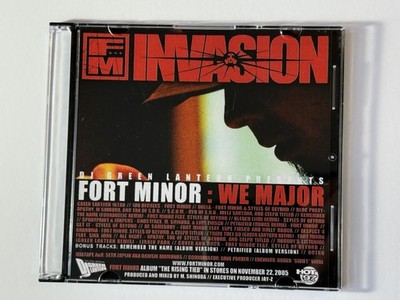 GREEN LANTERN- FORT MINOR : WE MAJOR - NYC OLD SCHOOL HIP HOP RAP MIXTAPE MIX CD