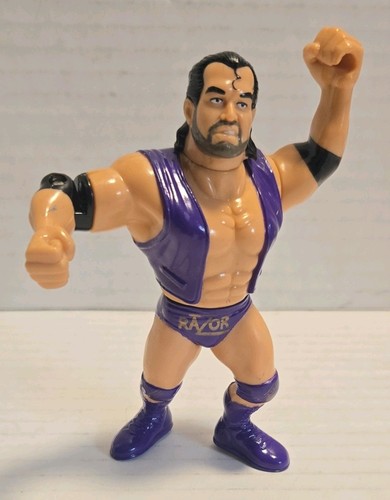 Vintage 1993 Hasbro WWF Razor Ramon Series 10 Acti...