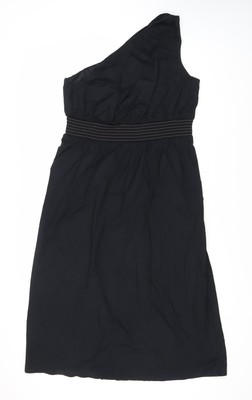 Marks and Spencer Damen schwarzes Kleid Größe 12