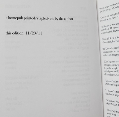 Surrealist Verse: A Selection ~ SIGNED by BILL KNOTT ~ Limited Edition 1st 2011 - Bild 4 von 5