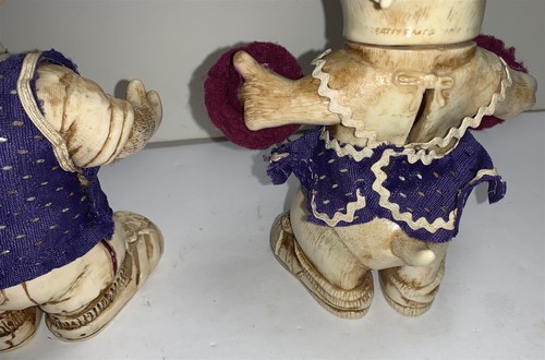1977 Creative Mfg 2 Football Themed Banks Dogs - Picture 4 of 7