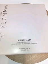 Image of WANDERLUST POWDER FOUNDATION BY WANDER BEAUTY Shade is Light 0.31 oz NEW SEALED