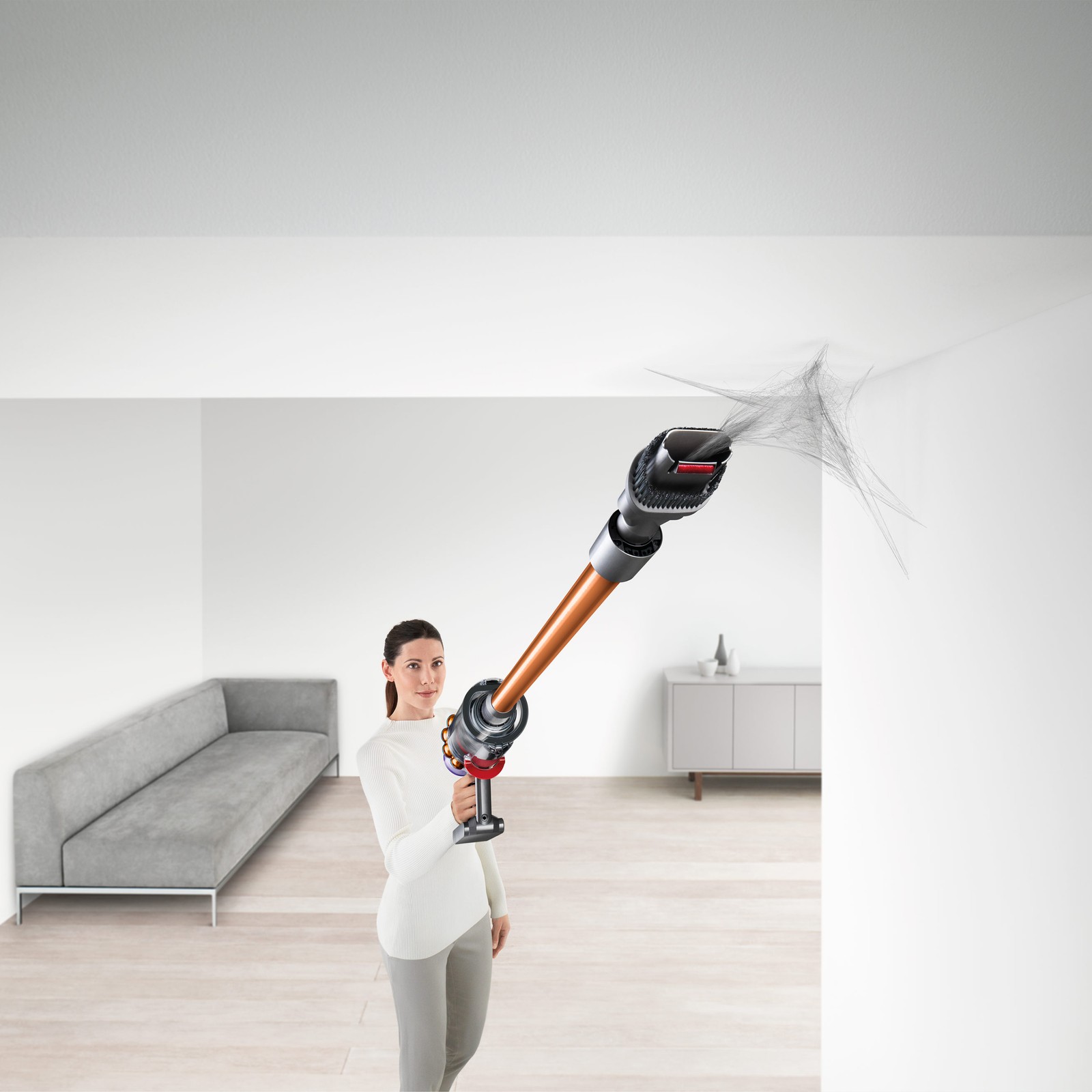 Dyson V10™ Absolute Kabelloser Staubsauger Nickel/Kupfer Generalüberholt 4