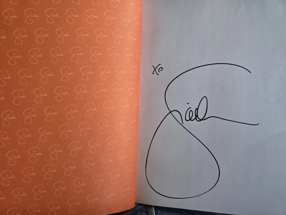 Happy Cooking SIGNED Giada De Laurentiis (2015,HC,1st/1st) BRAND NEW Foto 3 de 3