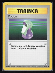 Potion 94/102 Shadowless Base Set Common Trainer