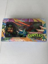1992 Playmates TMNT Cave Turtle Leo And Dingy Dino Sealed MISB Vintage Rare