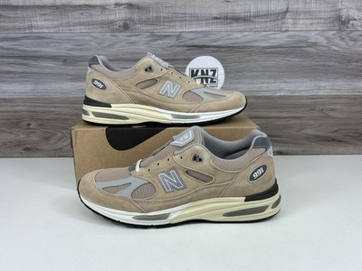 NEW BALANCE U991V2 'Made in UK' Brown Grey 'Cuban Sand' U991BE2
