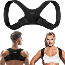 Copper Compression Posture Corrector for Men & Women - Adjustable Copper Infused