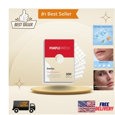 Assorted Sizes Hydrocolloid Acne Patches   300 Count for Instant Acne Relief