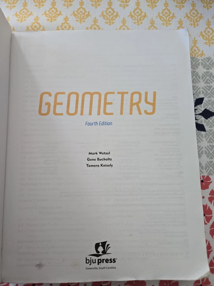 BJU Geometry Fourth Edition Student Text Curriculum - Image 2 of 4