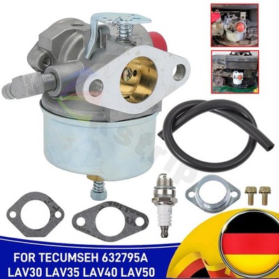 Vergaser für Tecumseh Rasenmäher Motor LAV30 LAV35 LAV40 LAV50 TVS115- 632795A